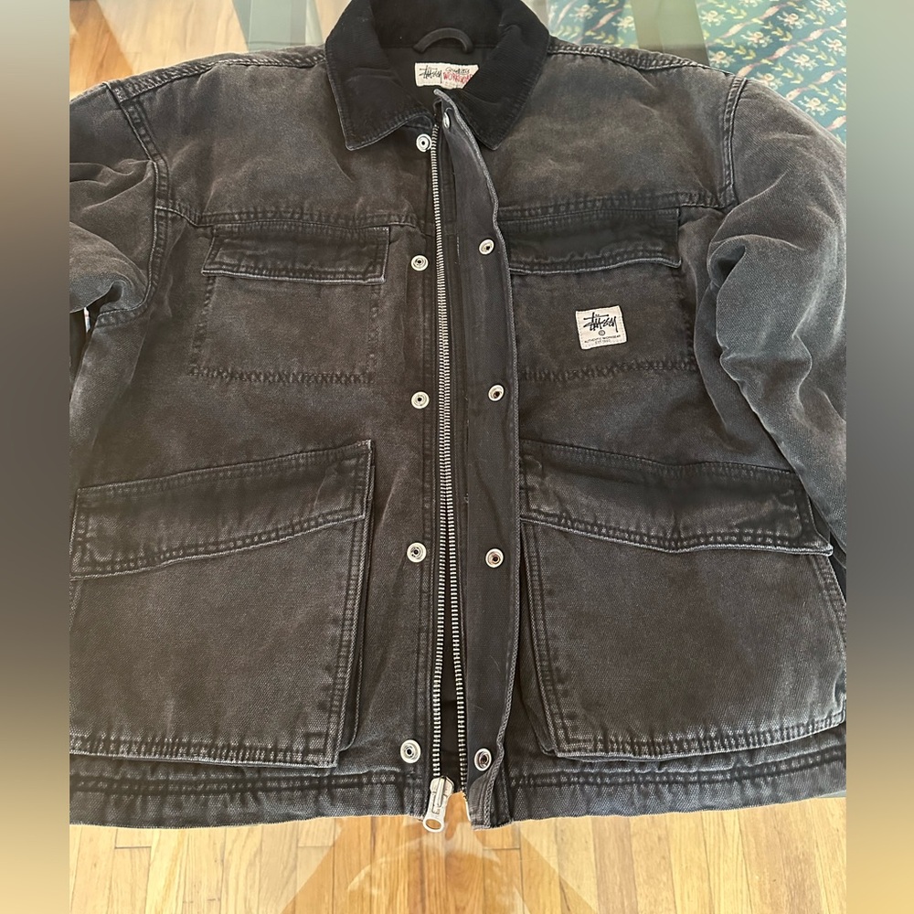 Stussy canvas workwear jacket